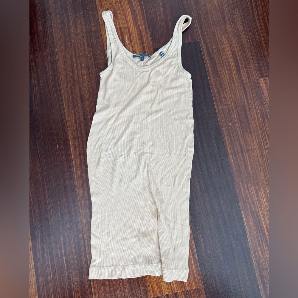 Vince Light Tan Tank Top